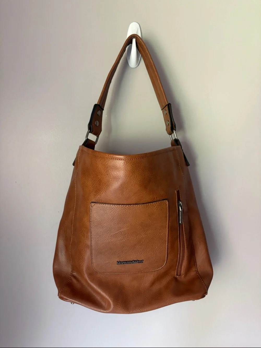 Montana West Hobo Purse for Women Large Shoulder Vegan Soft Leather
